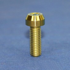 Proti Forged Titanium Left Side Rearset Bolt Kit for the Ducati Panigale V4 / S / R